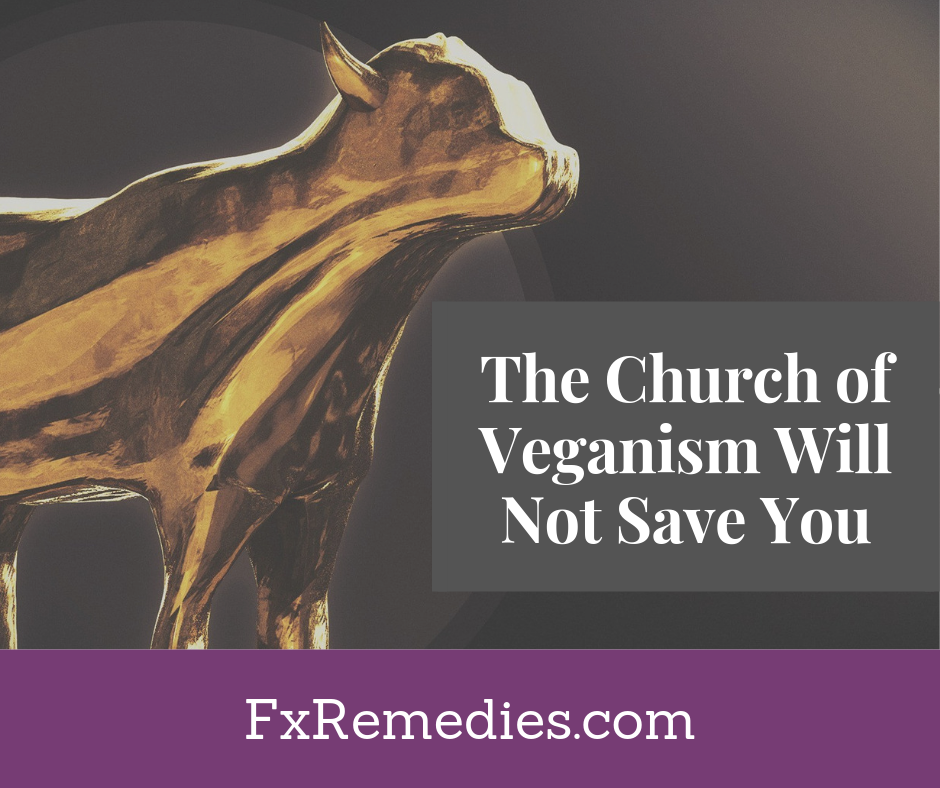 Have you noticed in the last few years how veganism has really become more than a dietary theory? Some are even calling it a theology.