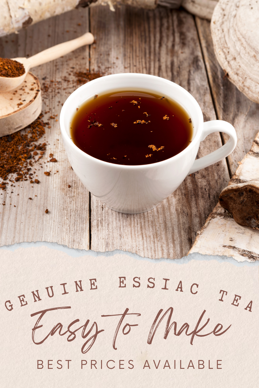 Genuine Essiac Tea Banner