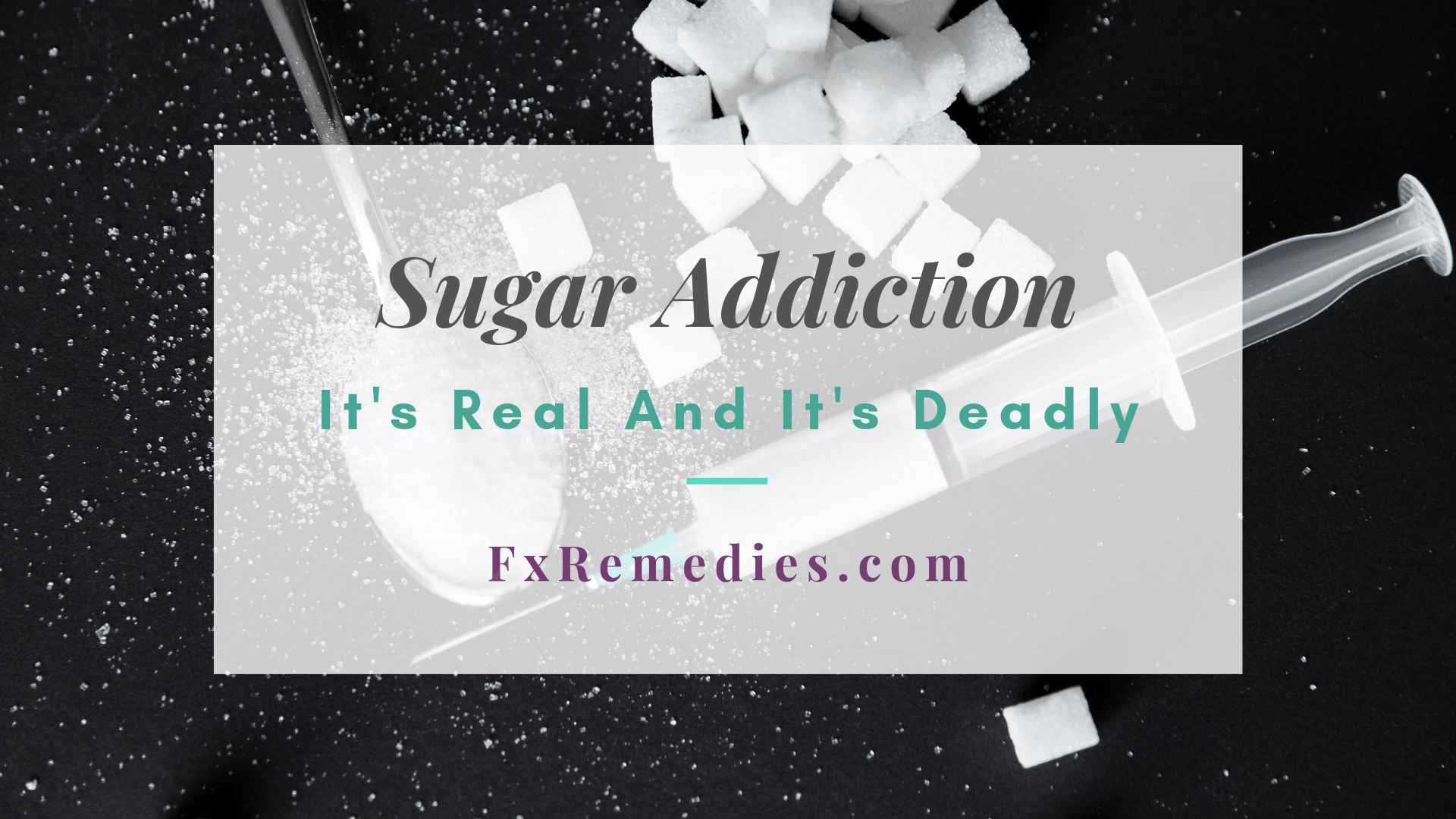 Believe it or not, you may have a sugar addiction. Here’s a scary fact. When scientists took MRI images of the brains of people consuming sugar and highly addictive drug co